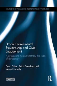 Couverture de l’ouvrage Urban Environmental Stewardship and Civic Engagement