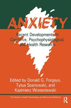 Cover of the book Anxiety