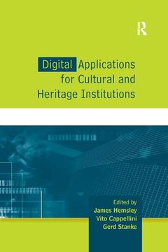 Couverture de l’ouvrage Digital Applications for Cultural and Heritage Institutions