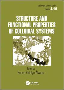 Cover of the book Structure and Functional Properties of Colloidal Systems