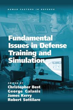 Couverture de l’ouvrage Fundamental Issues in Defense Training and Simulation