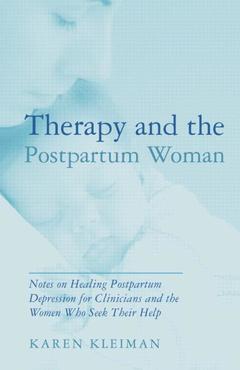 Couverture de l’ouvrage Therapy and the Postpartum Woman