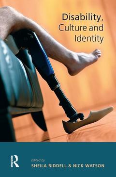 Couverture de l’ouvrage Disability, Culture and Identity