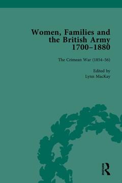 Couverture de l’ouvrage Women, Families and the British Army, 1700-1880
