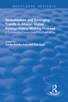 Couverture de l’ouvrage Globalization and Emerging Trends in African States' Foreign Policy-Making Process