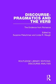 Couverture de l’ouvrage Discourse Pragmatics and the Verb