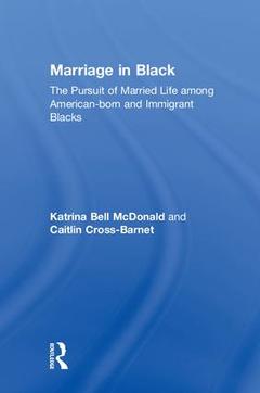 Couverture de l’ouvrage Marriage in Black