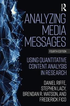 Couverture de l’ouvrage Analyzing Media Messages