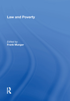 Couverture de l’ouvrage Law and Poverty