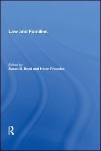 Couverture de l’ouvrage Law and Families