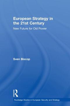 Couverture de l’ouvrage European Strategy in the 21st Century