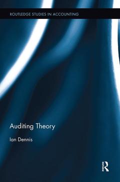 Couverture de l’ouvrage Auditing Theory
