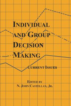 Couverture de l’ouvrage Individual and Group Decision Making