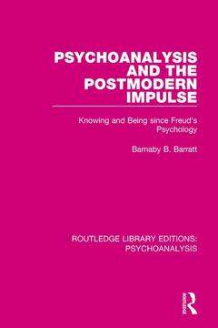 Couverture de l’ouvrage Psychoanalysis and the Postmodern Impulse