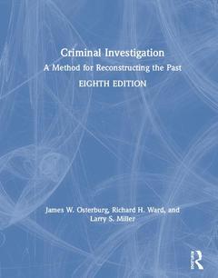 Couverture de l’ouvrage Criminal Investigation