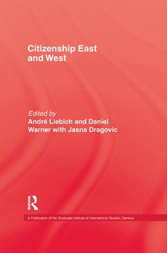 Couverture de l’ouvrage Citizenship East and West