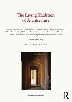 Couverture de l’ouvrage The Living Tradition of Architecture