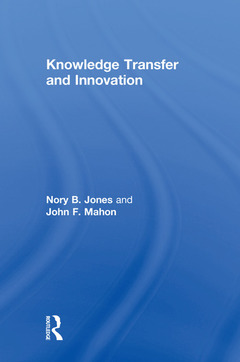 Couverture de l’ouvrage Knowledge Transfer and Innovation