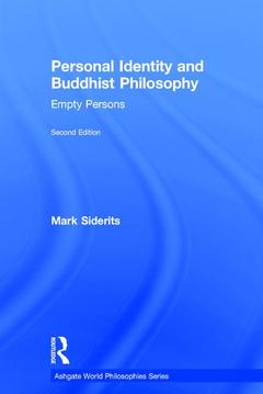 Cover of the book Personal Identity and Buddhist Philosophy