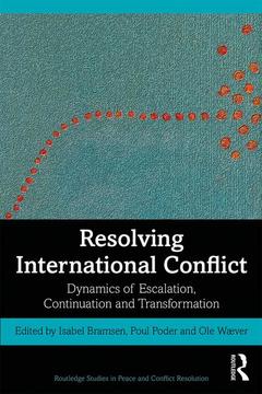 Couverture de l’ouvrage Resolving International Conflict