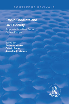 Cover of the book Ethnic Conflicts and Civil Society