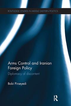 Couverture de l’ouvrage Arms Control and Iranian Foreign Policy