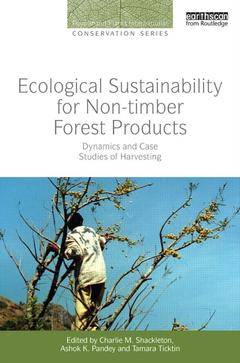 Couverture de l’ouvrage Ecological Sustainability for Non-timber Forest Products