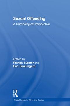 Couverture de l’ouvrage Sexual Offending