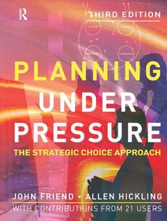 Cover of the book Planning Under Pressure