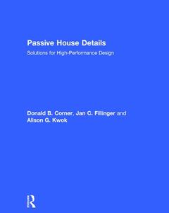Couverture de l’ouvrage Passive House Details