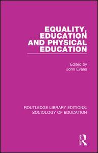 Couverture de l’ouvrage Equality, Education, and Physical Education