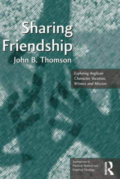 Couverture de l’ouvrage Sharing Friendship
