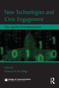 Couverture de l’ouvrage New Technologies and Civic Engagement