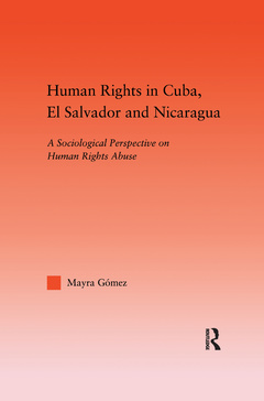 Couverture de l’ouvrage Human Rights in Cuba, El Salvador and Nicaragua