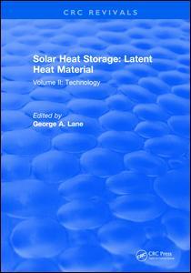 Couverture de l’ouvrage Solar Heat Storage