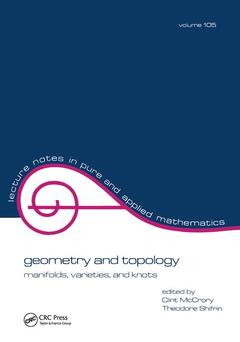 Couverture de l’ouvrage Geometry and Topology