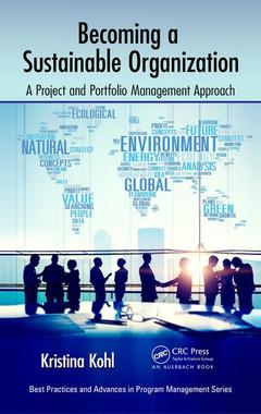 Cover of the book Becoming a Sustainable Organization
