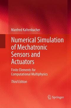 Cover of the book Numerical Simulation of Mechatronic Sensors and Actuators
