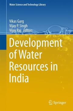 Cover of the book Development of Water Resources in India