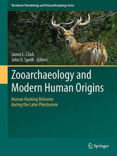 Couverture de l’ouvrage Zooarchaeology and Modern Human Origins