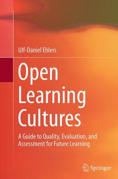 Couverture de l’ouvrage Open Learning Cultures