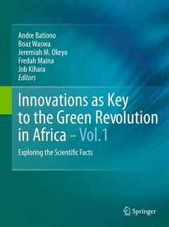 Couverture de l’ouvrage Innovations as Key to the Green Revolution in Africa