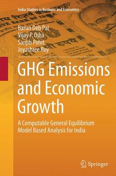 Couverture de l’ouvrage GHG Emissions and Economic Growth