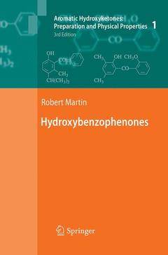Couverture de l’ouvrage Aromatic Hydroxyketones: Preparation and Physical Properties