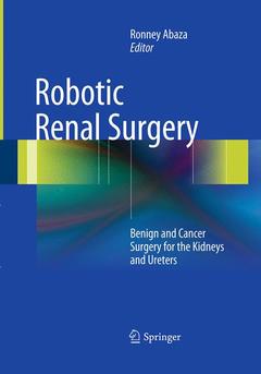 Couverture de l’ouvrage Robotic Renal Surgery