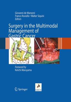 Couverture de l’ouvrage Surgery in the Multimodal Management of Gastric Cancer