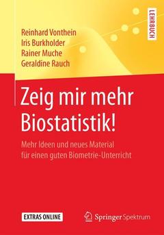 Cover of the book Zeig mir mehr Biostatistik!