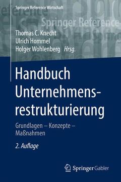 Couverture de l’ouvrage Handbuch Unternehmensrestrukturierung