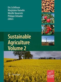 Couverture de l’ouvrage Sustainable Agriculture Volume 2