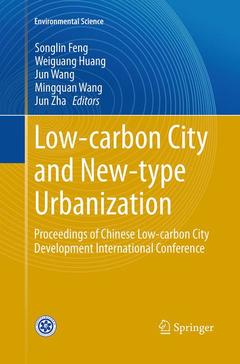 Couverture de l’ouvrage Low-carbon City and New-type Urbanization